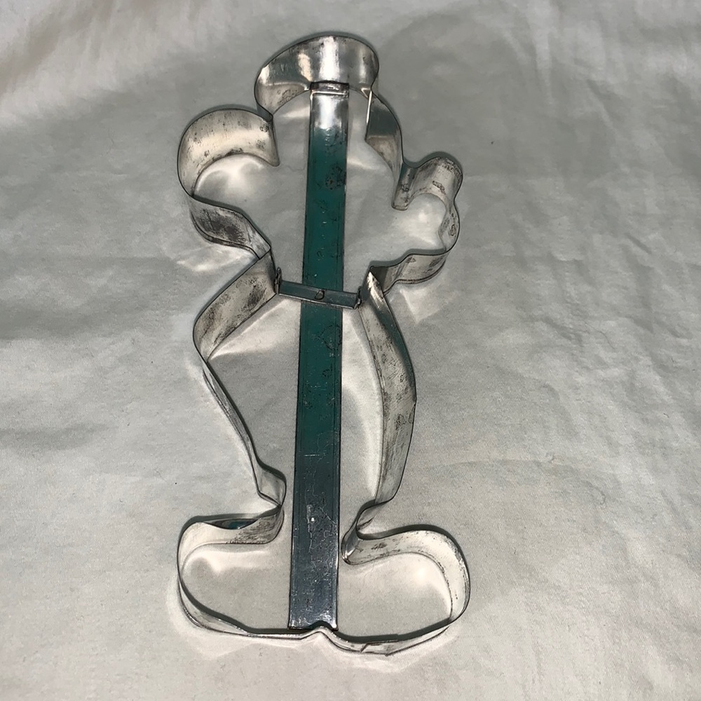 Vintage Mikey Mouse cookie cutter with handle